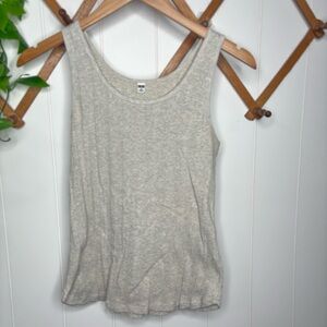 Uniqlo Ribbed Tank Top Medium EUC